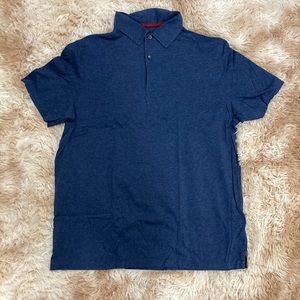 Isaia Blue polo, Size Medium